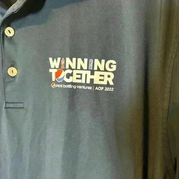 Peter Millar Summer Comfort Pepsi Polo - XL - Picture 2 of 4